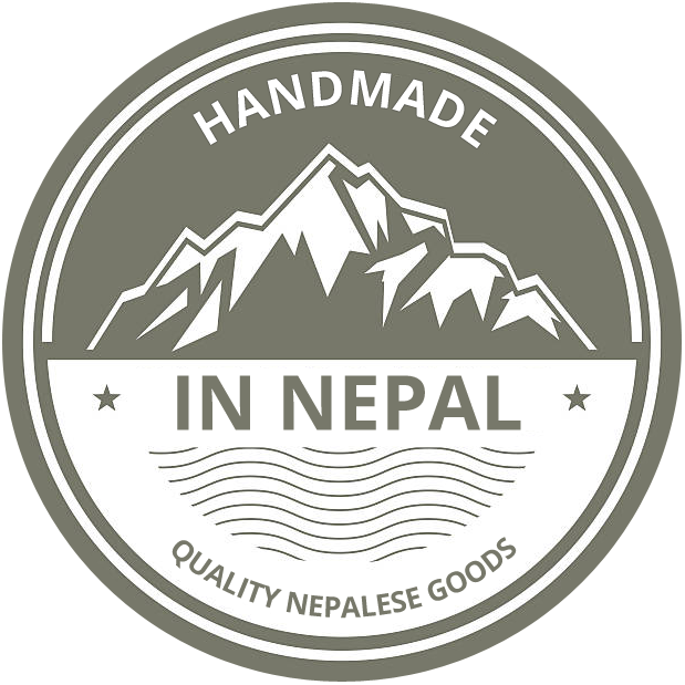 Hand Made In Nepal - Swiss Alps Clip Art (619x619), Png Download