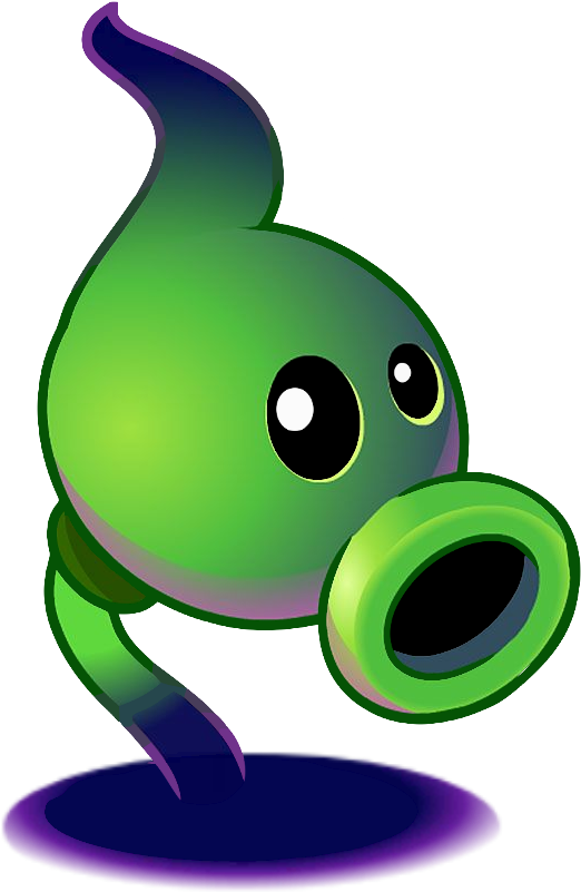 Shadow Peashooter/gallery - Pvz 2 Shadow Peashooter (683x878), Png Download
