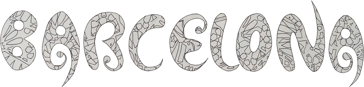 Vector Library Stock Barcelona Drawing - Sketch (1200x307), Png Download