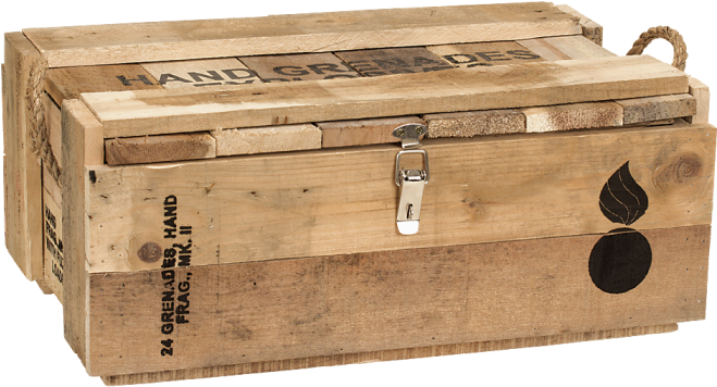 07 0177000000 Wooden Box With Divider Main - Wooden Box (700x700), Png Download