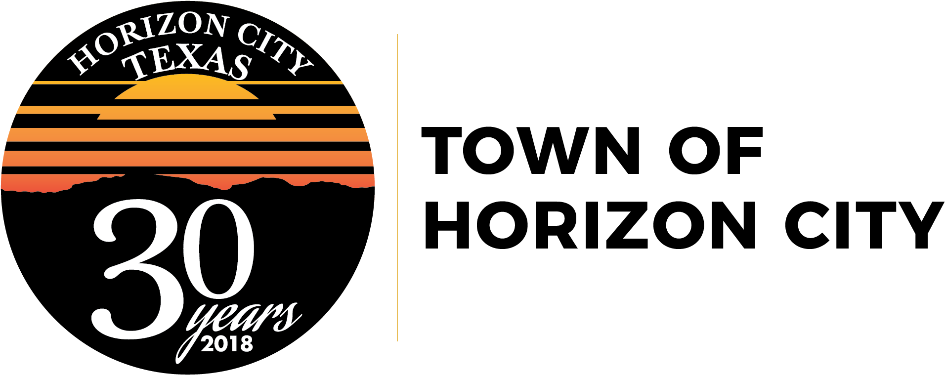 Horizon City Texas (2000x758), Png Download