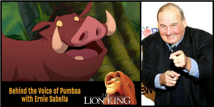 Behind The Voice Of Pumbaa With Ernie Sabella Tells - Lion King 1½ (2004) (1100x550), Png Download