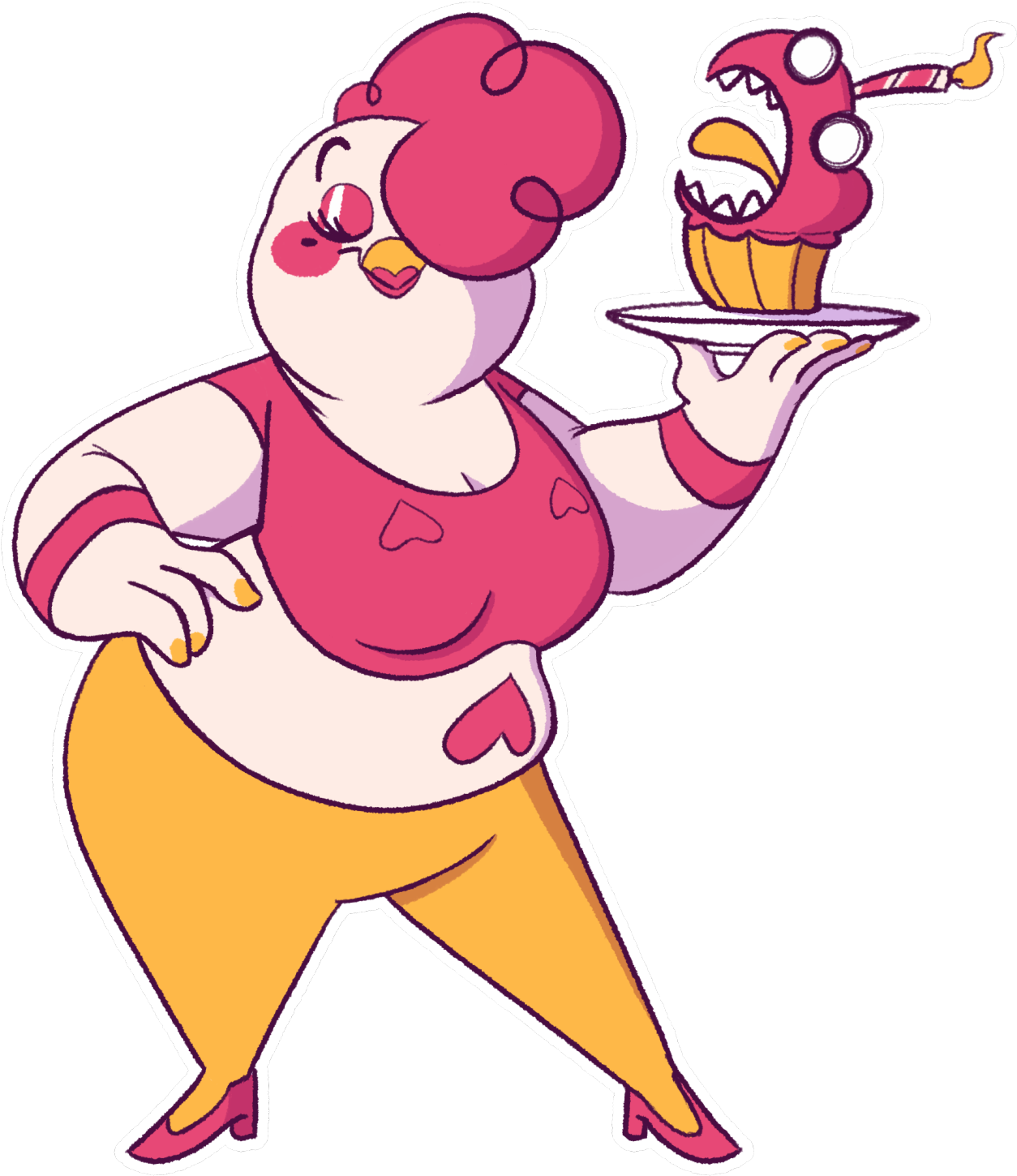 Honestly You're A Huge Inspiration To Me <3 Do You - Cartoon (1280x1509), Png Download