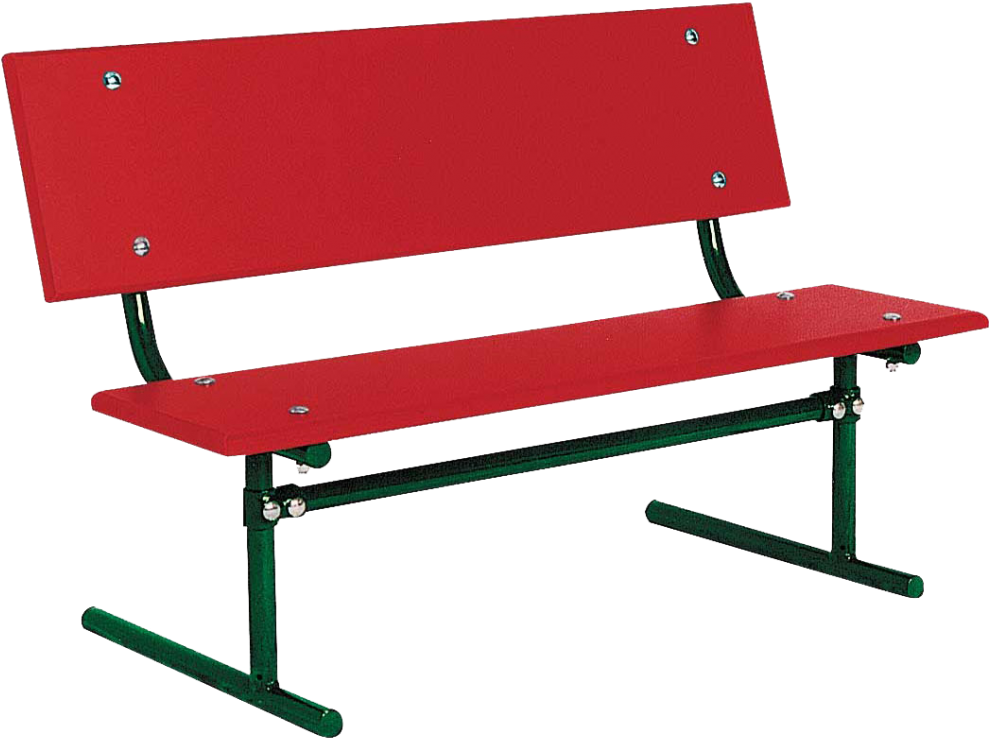 Kid's Size Park Bench - Ultraplay 257 Kid's Size Park Bench (1070x828), Png Download