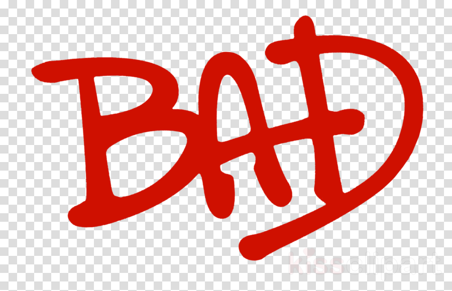 Bad Michael Jackson Png Clipart Bad Phonograph Record - Michael Jackson Bad Logo (900x580), Png Download