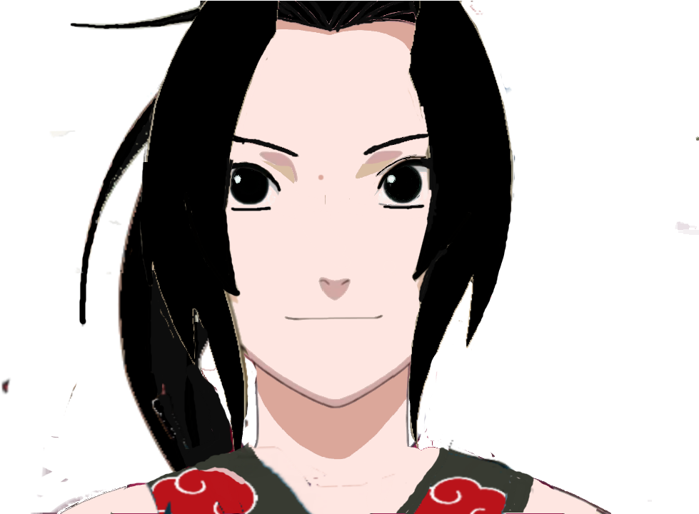 Jaime Yuki Akatsuki Front Face Veiw - Naruto (1043x719), Png Download
