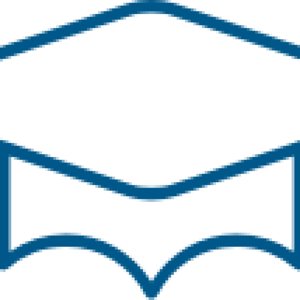 Happy Healthy Mortarboard Dark Blue - Esmod Jakarta (1024x1024), Png Download