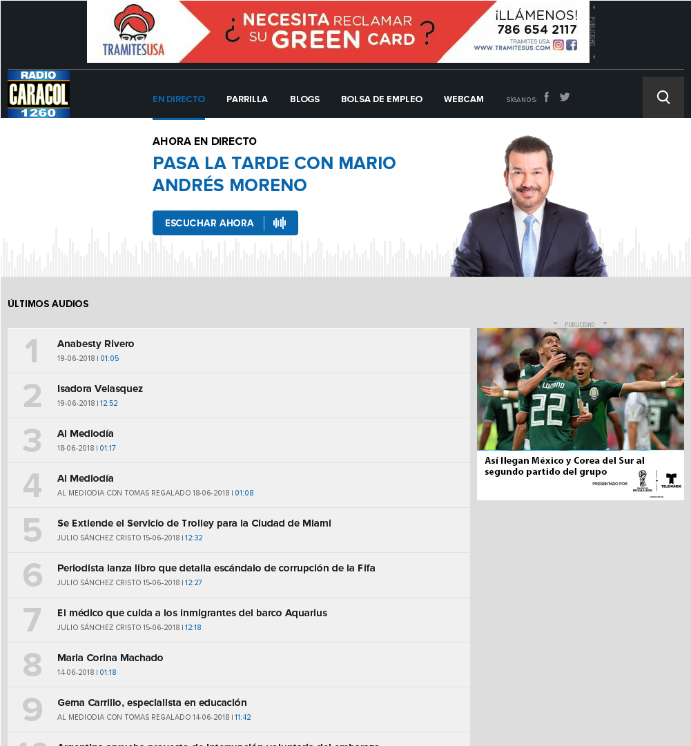 Wsua-am Radio Caracol 1260 Am - Am Broadcasting (1920x1080), Png Download