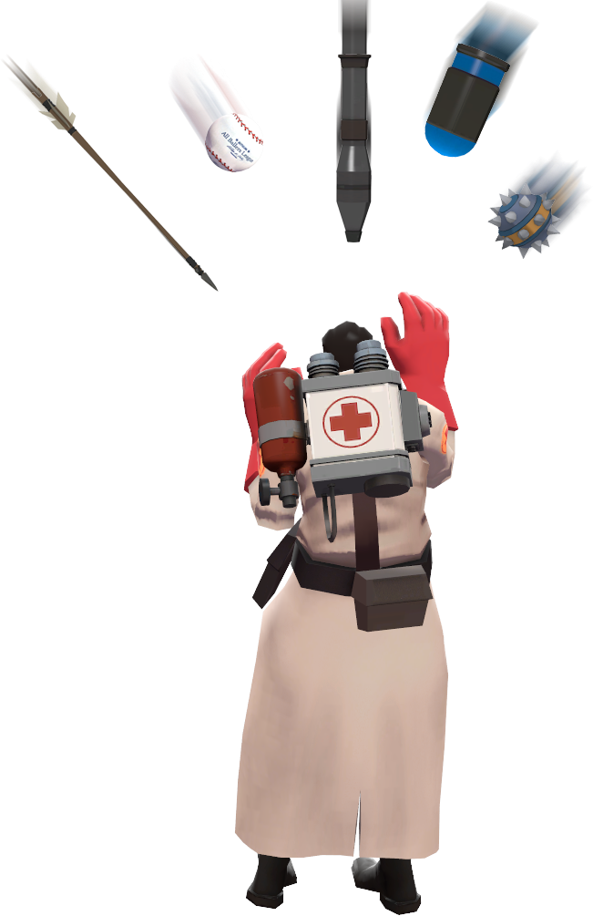 Lol I Love This Image - Tf2 Projectiles (651x1005), Png Download