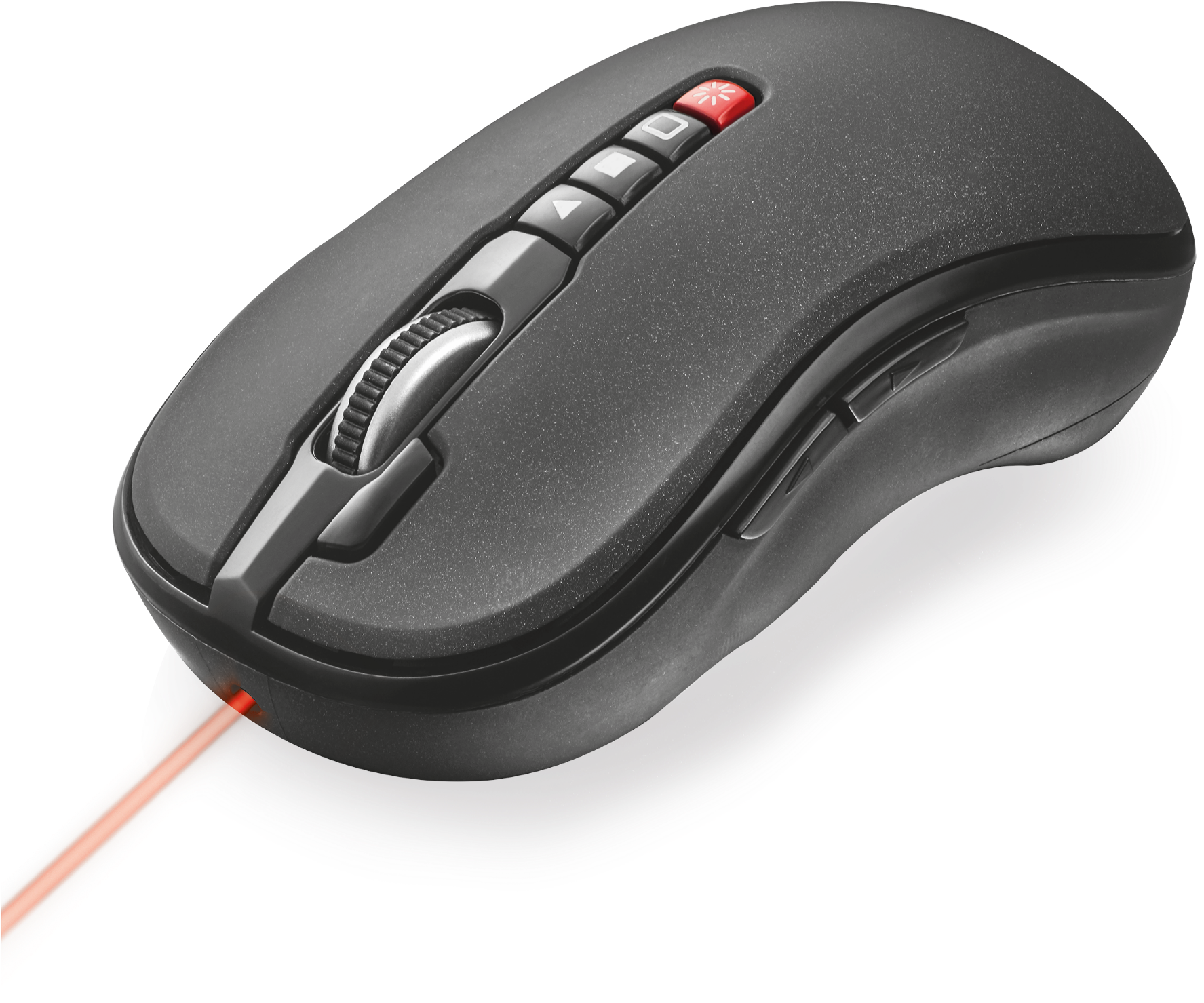 Trust Premo Wireless Laser Mouse - Trust Premo - Wireless Optical Mouse - Pc - Black (1920x1614), Png Download
