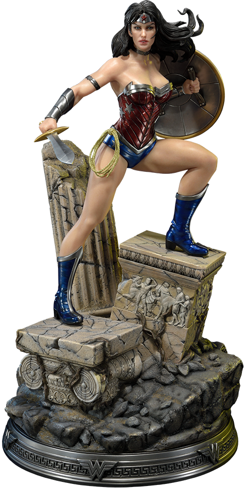 Wonder Woman Statue By Prime 1 Studio - Wonder Woman (480x957), Png Download