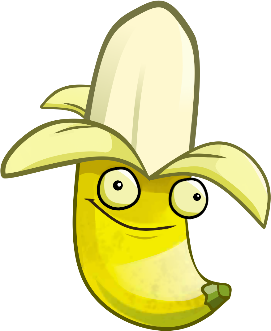 Banana Launcher Plants Vs - Pvz Heroes Banana Launcher (1157x1146), Png Download