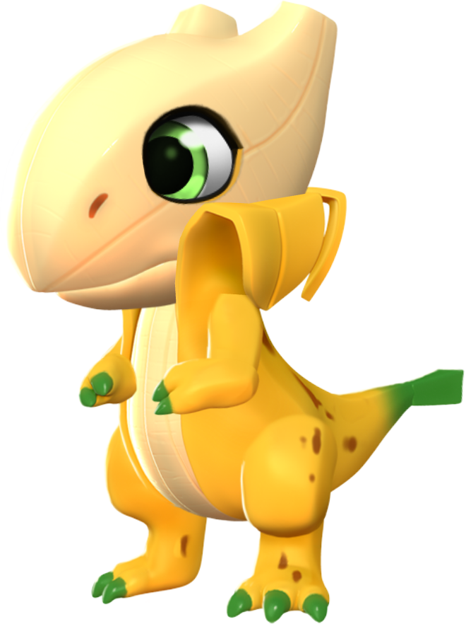 Banana Dragon Baby - Banana Dragon (660x882), Png Download
