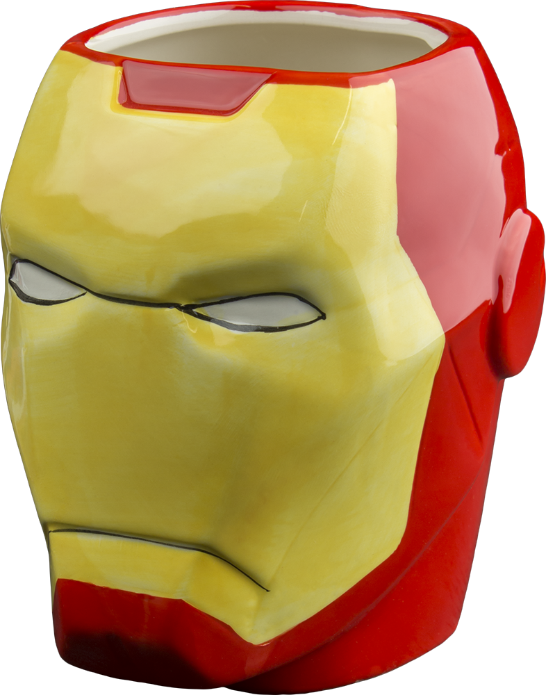 Iron - Iron Man Molded Mug (786x1000), Png Download