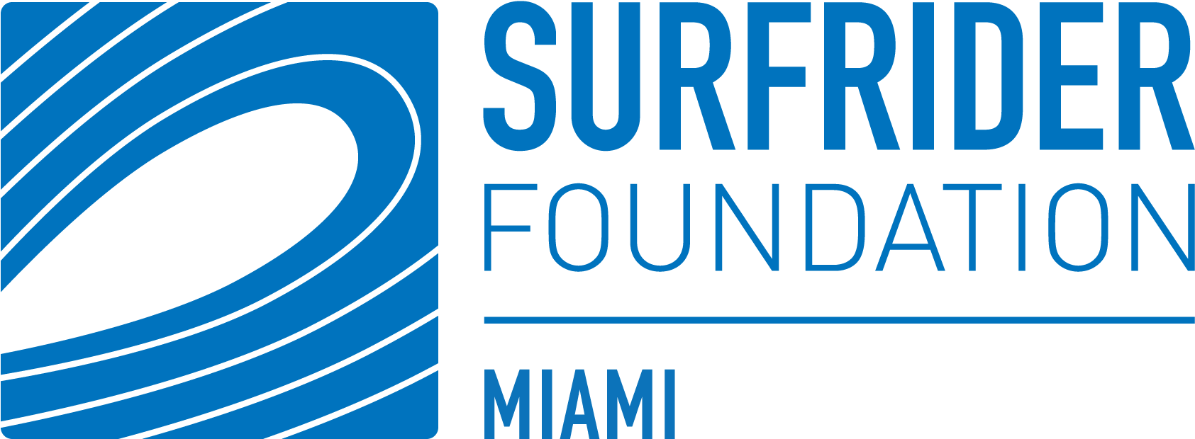 Surfrider Foundation Miami - Surfrider Foundation Logo (2101x1036), Png Download