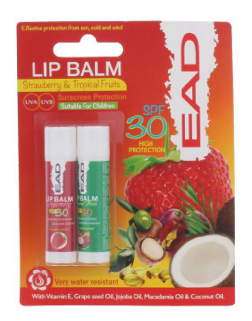 Ead Lip Balm Strawberry & Tropical Fruits Spf30 - Ead Lip Balm Strawberry & Tropical Fruits Spf30 (800x800), Png Download