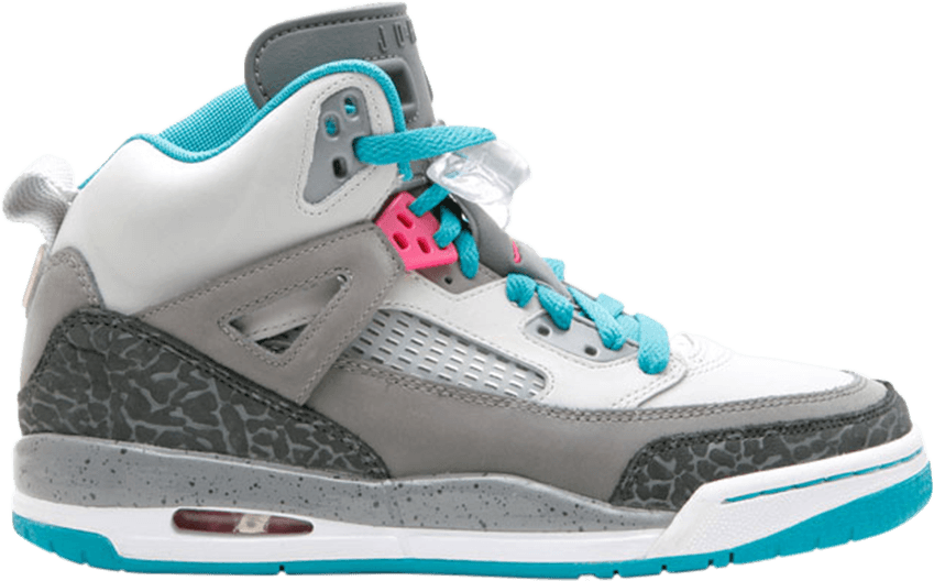 Jordan Spiz'ike Gs 'miami Vice' - Shoe (849x528), Png Download