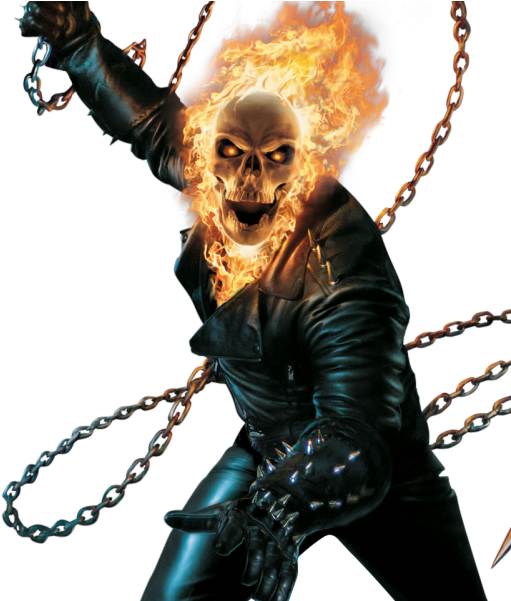 Download Png - Ghost Rider - Sony Psp (567x600), Png Download