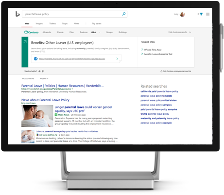 How Work Results Appear On Bing - Bing (800x450), Png Download