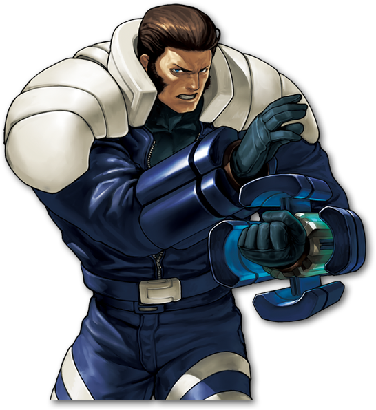 King Of Fighters Characters Card (546x596), Png Download