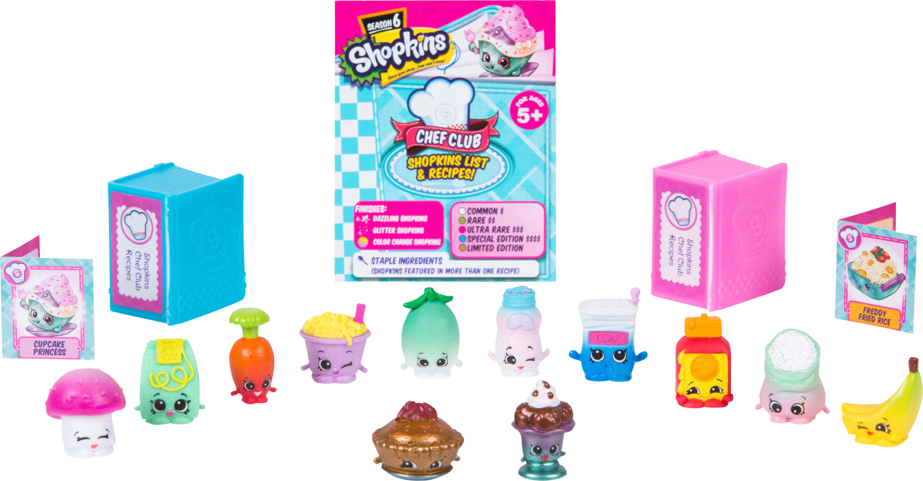 Shopkins S6 12pk ,, , Large - Shopkins Chef Club 12 Pack (1800x938), Png Download