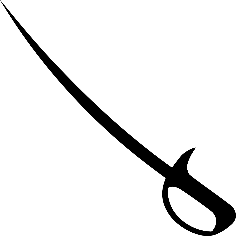 Png File Svg - Cavalry Sword Clipart (980x978), Png Download