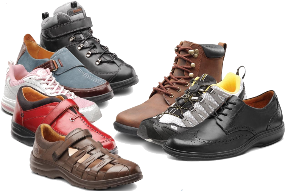 Dr Comfort Shoes - Dr. Comfort Women's Vigor Diabetic Shoes - Black (1000x665), Png Download