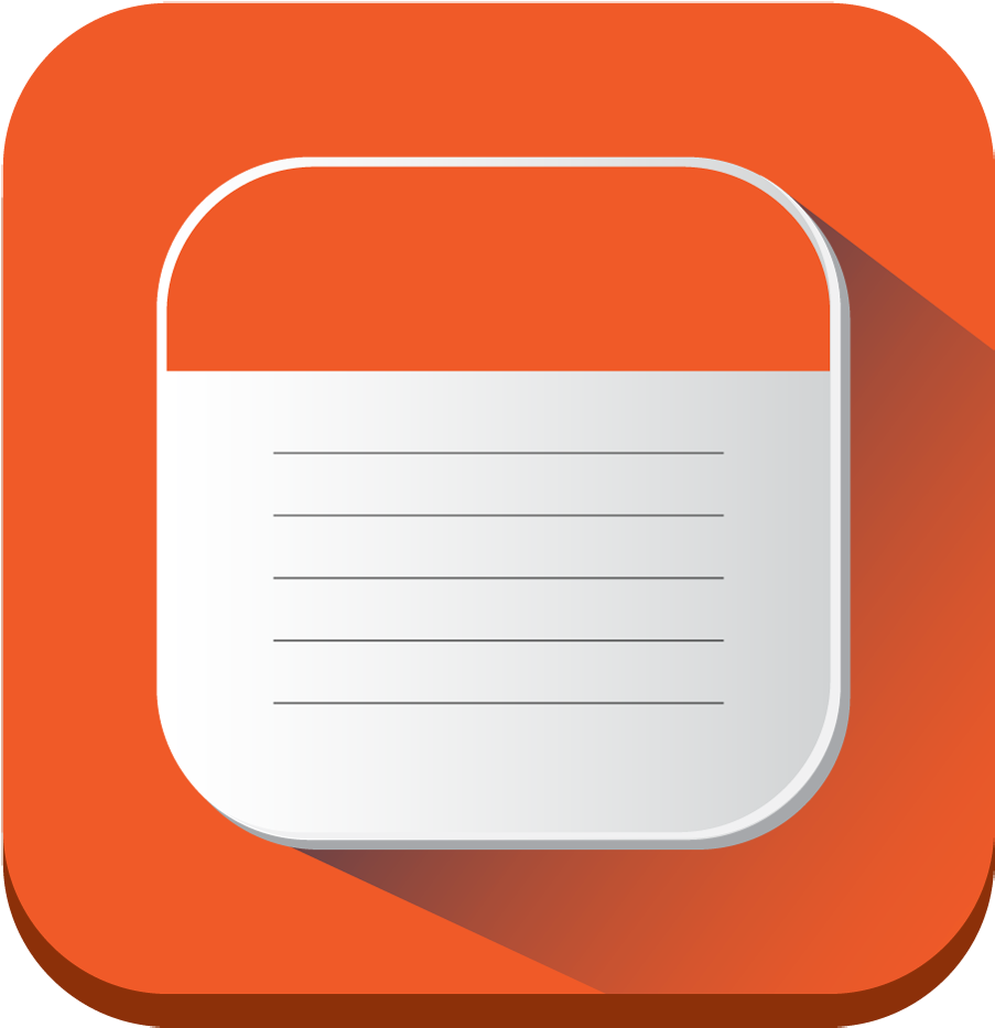 Notes Icon - Note App Icon Png (1024x1024), Png Download