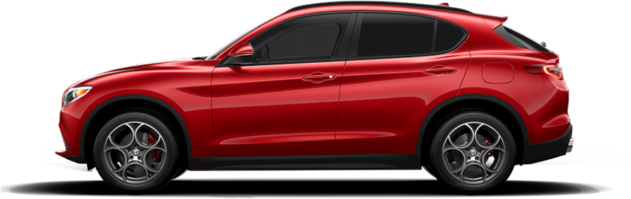 From Italian Craftsmanship To Heart-racing Performance, - Alfa Romeo Stelvio Side (900x343), Png Download
