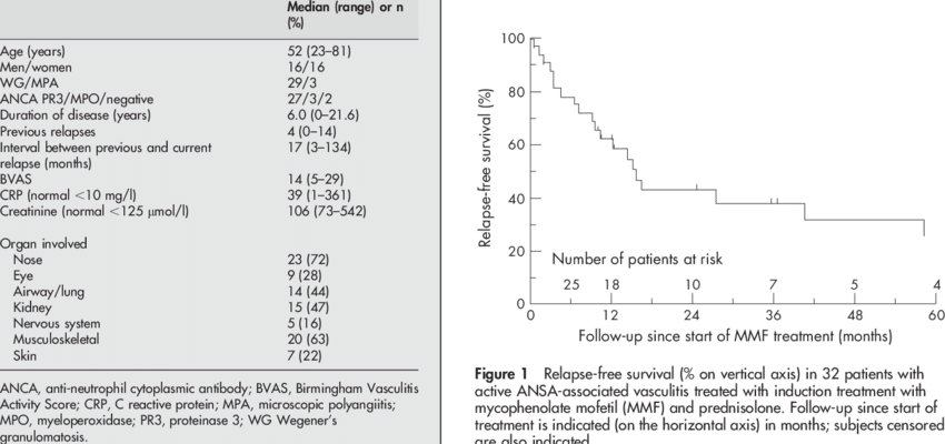 Characteristics At The Moment Of Start Of Mycophenolate - Diagram (850x400), Png Download