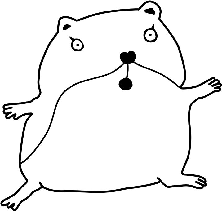 Bbc Online - Cute Black And White Christmas (722x693), Png Download