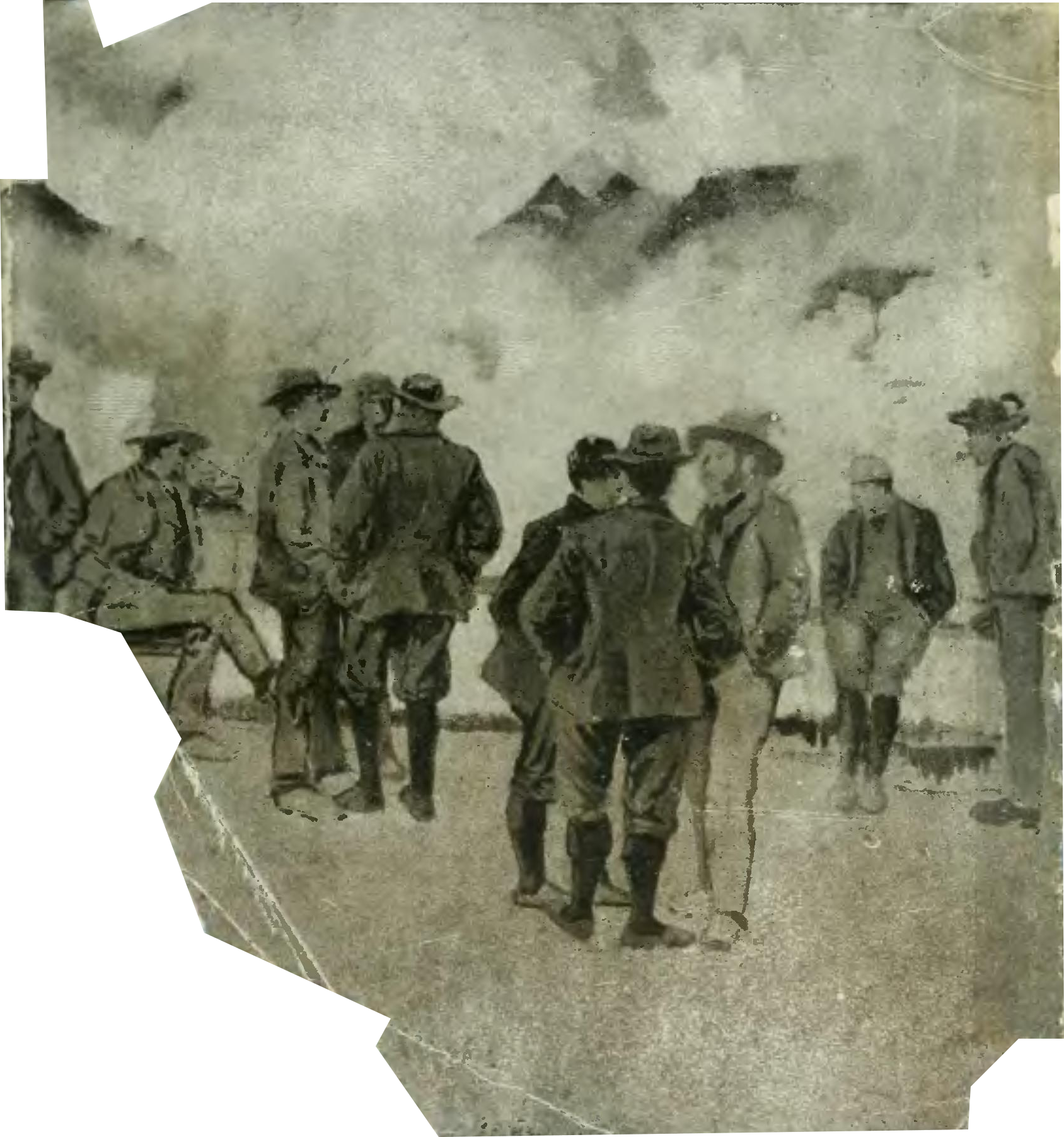 My Climbs In The Alps And Caucasus Cover Damaged - Vintage Clothing (1688x1804), Png Download