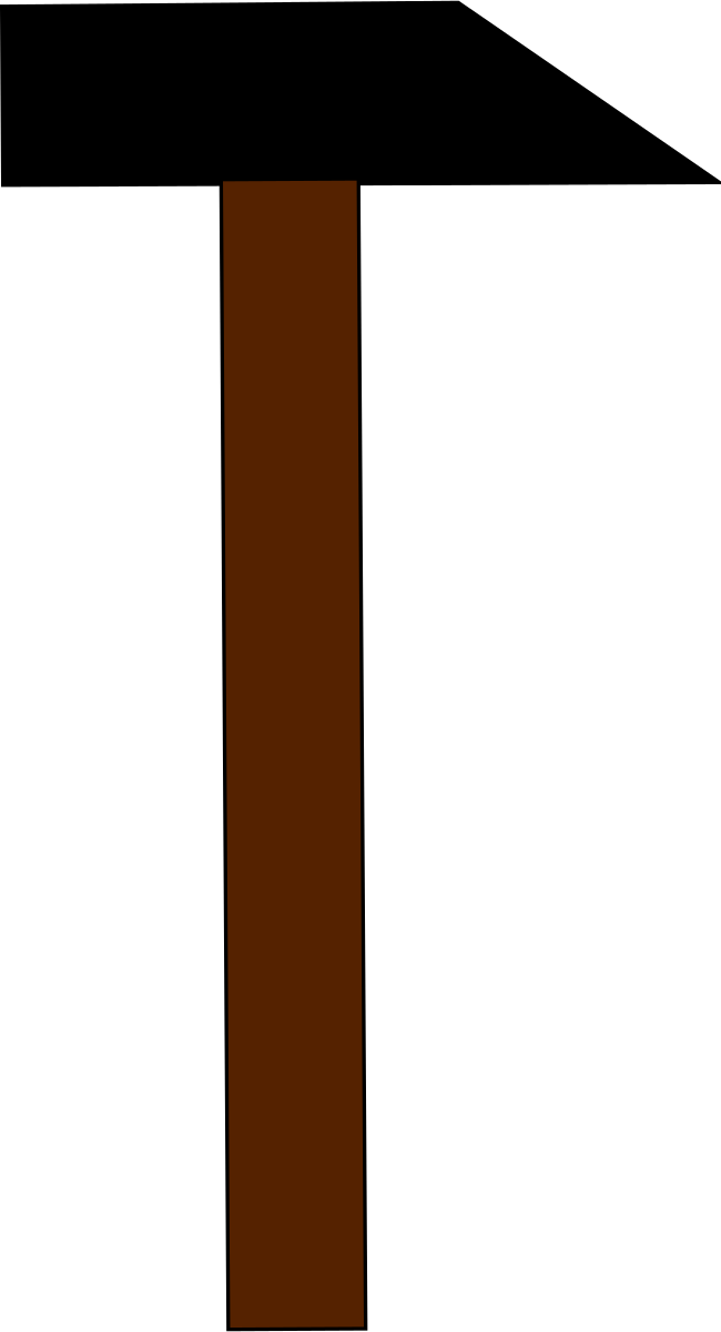 Hammer Clipart By Machovka (650x1200), Png Download