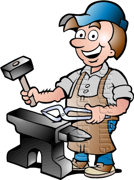 Blacksmith Clipart (600x600), Png Download