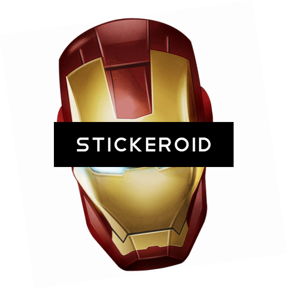 Iron Man Mask - Iron Man (577x578), Png Download