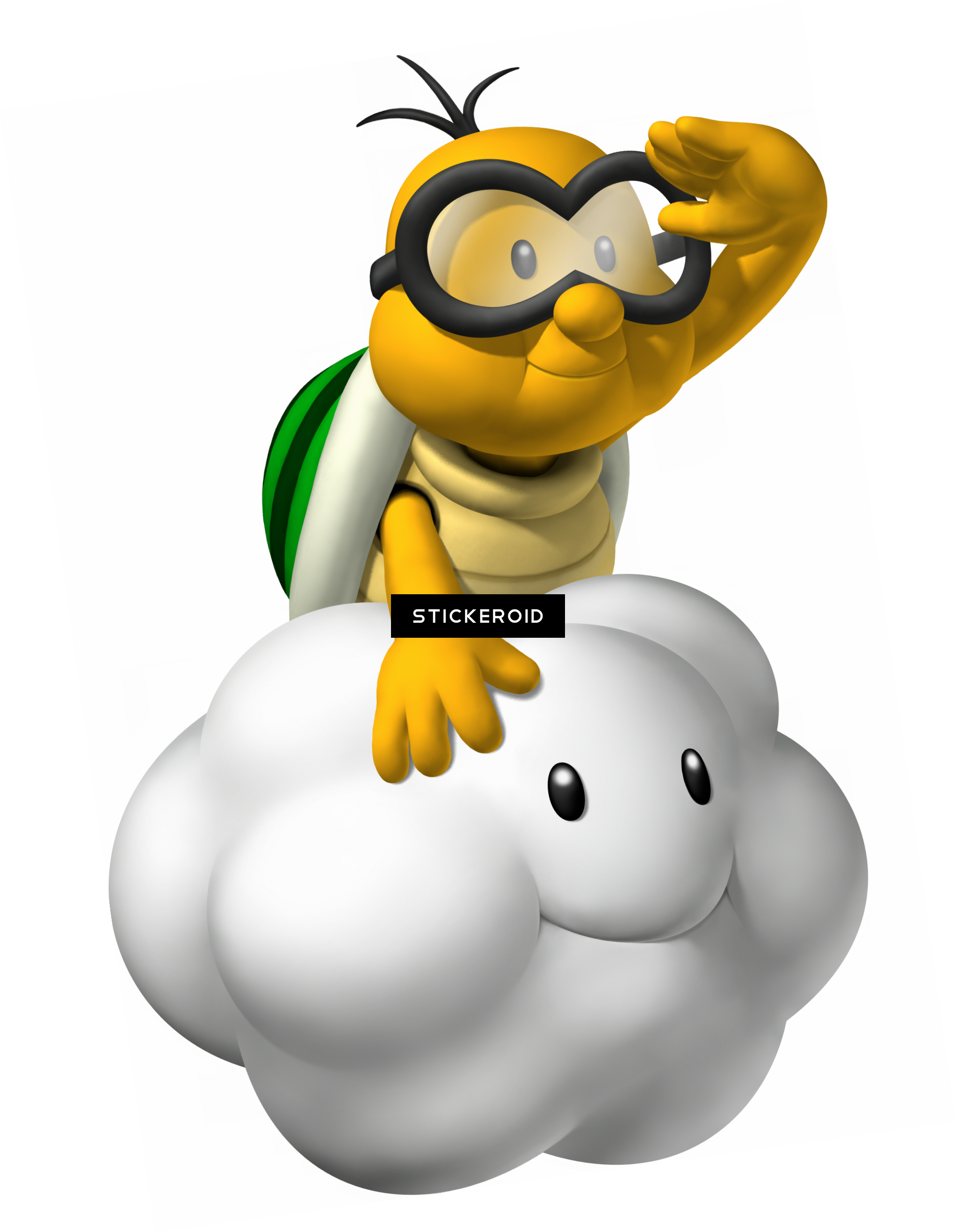 Mario Bros - Lakitu Mario (1978x2548), Png Download