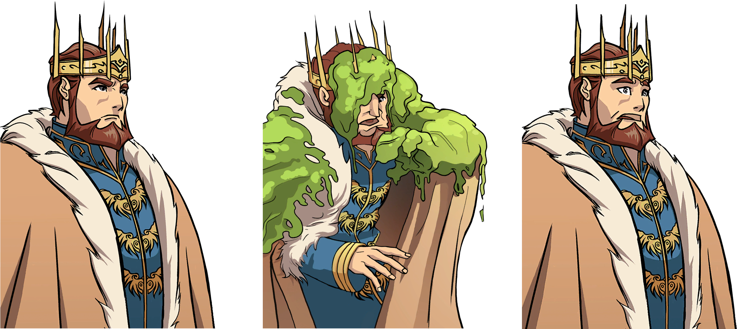 Click For Full Sized Image Emperor - Might And Magic Clash Of Heroes Character Art (2529x1080), Png Download