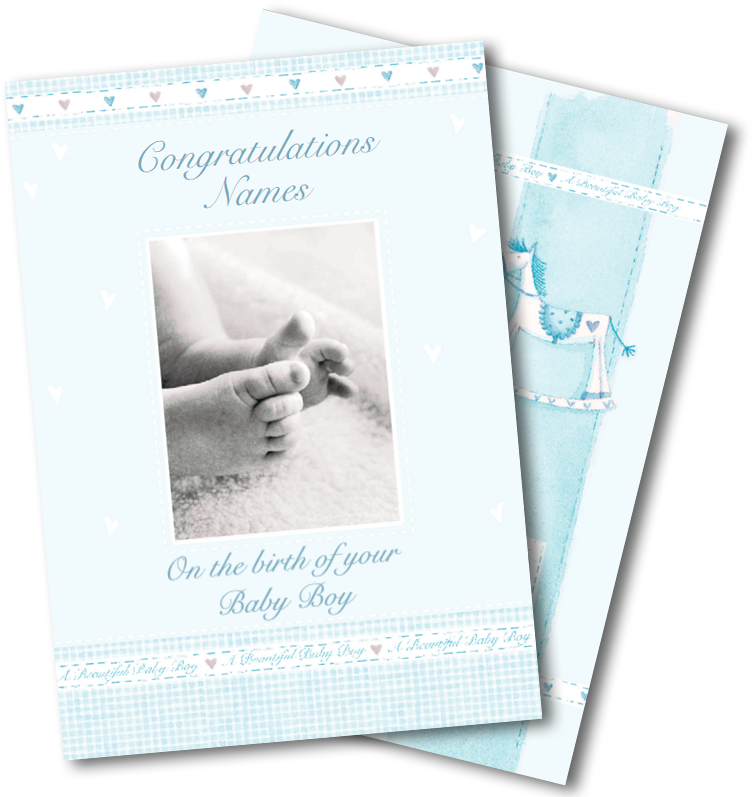 New Baby Greeting Cards - Gift (800x800), Png Download
