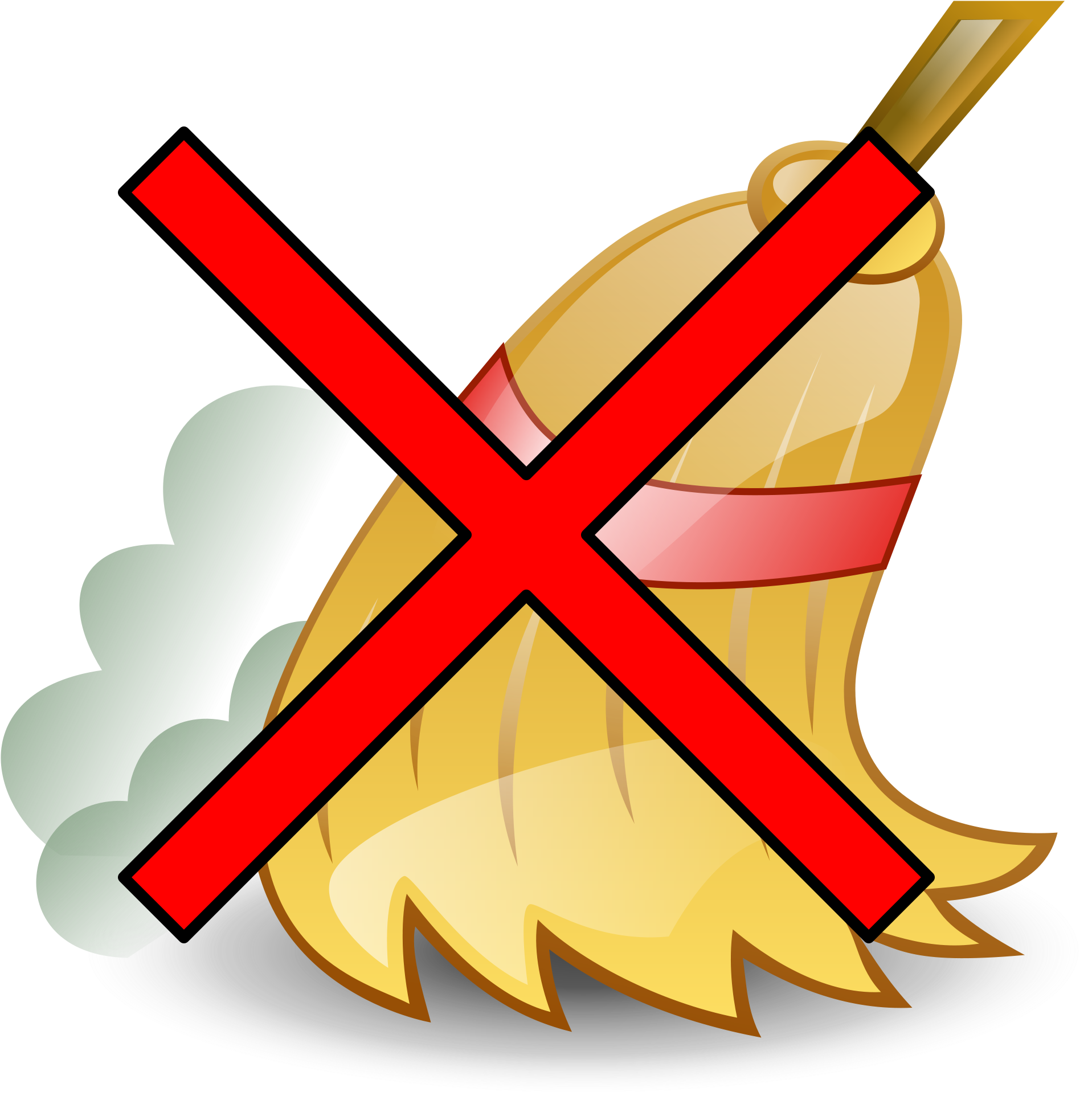 Open - Broom Sweep Png (2000x2000), Png Download