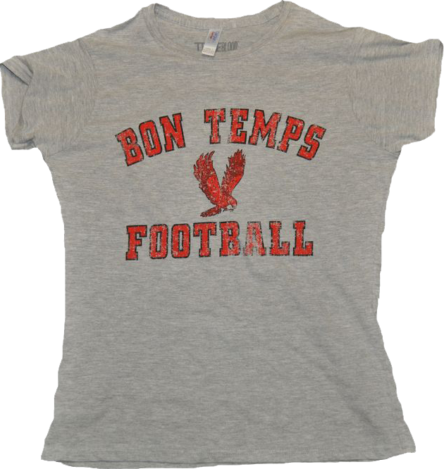 True Blood Bon Temps Football Glass Stein (630x666), Png Download