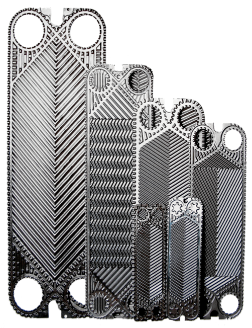 Centrifugal Oil Separators Spare Parts - Plate Heat Exchanger (502x652), Png Download