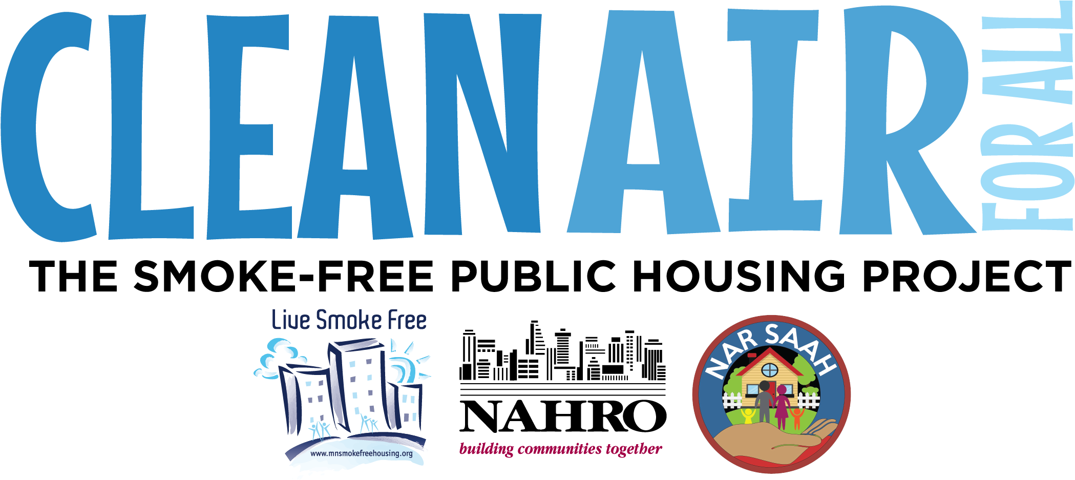 This Project Is Funded By Therobert Wood Johnson Foundation - Smoke Free (2098x1051), Png Download