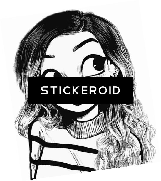 Hm Girl Interesting Interested - Cassandra Dessin (548x617), Png Download