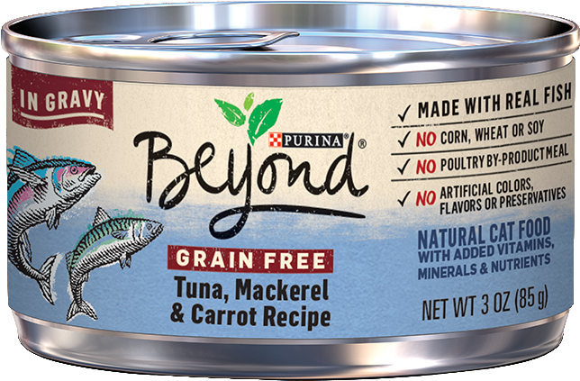 Beyond® Gravy Grain Free Tuna, Mackerel & Carrot Recipe - Purina Beyond Cat Food (800x1000), Png Download