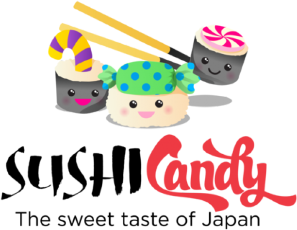 Japanese Food Clipart Candy - Candy Sushi Cartoon (640x480), Png Download