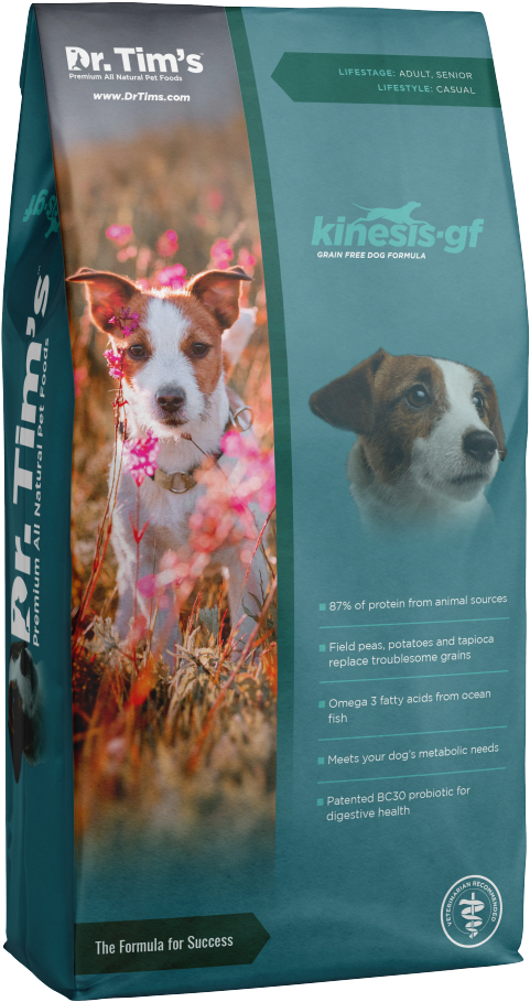 Tim's Kinesis Grain Free Dry Dog Food - Maxi - Aus Dem Leben Eines Jack-russell Terriers - (607x1000), Png Download