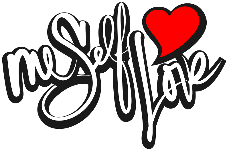 Me Self Love Me Self Love - Png Text Attitude Love (800x530), Png Download