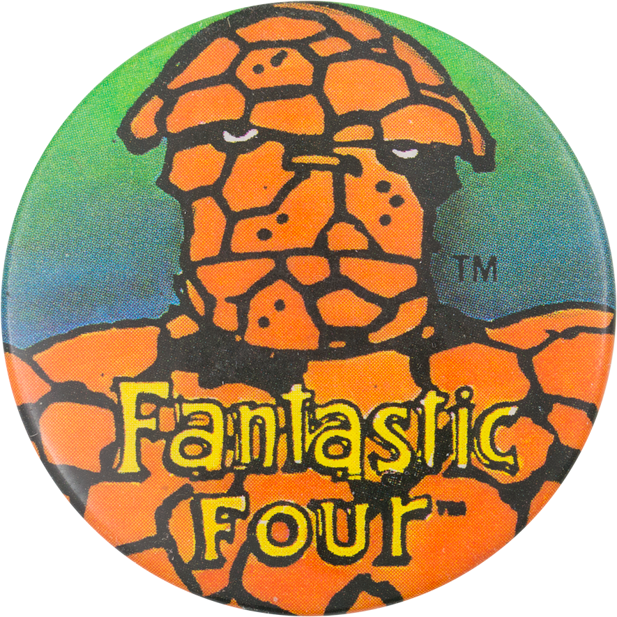 Fantastic Four - Thing (1000x976), Png Download