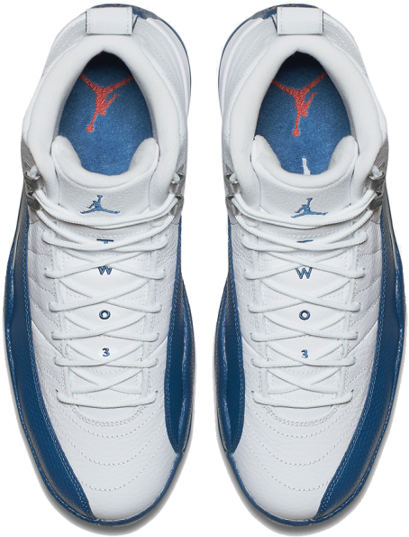 Jordan Shoe Box Png Svg Royalty Free Download - French Blue 12s Inside (640x640), Png Download