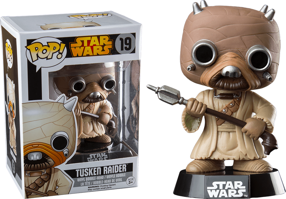Star Wars Tusken Raider Pop Funko - Funko Pop Star Wars Tusken Raider (1000x699), Png Download